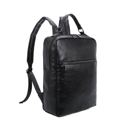 Sac à Dos en Cuir Bleu Marine pour Homme | Aeternum